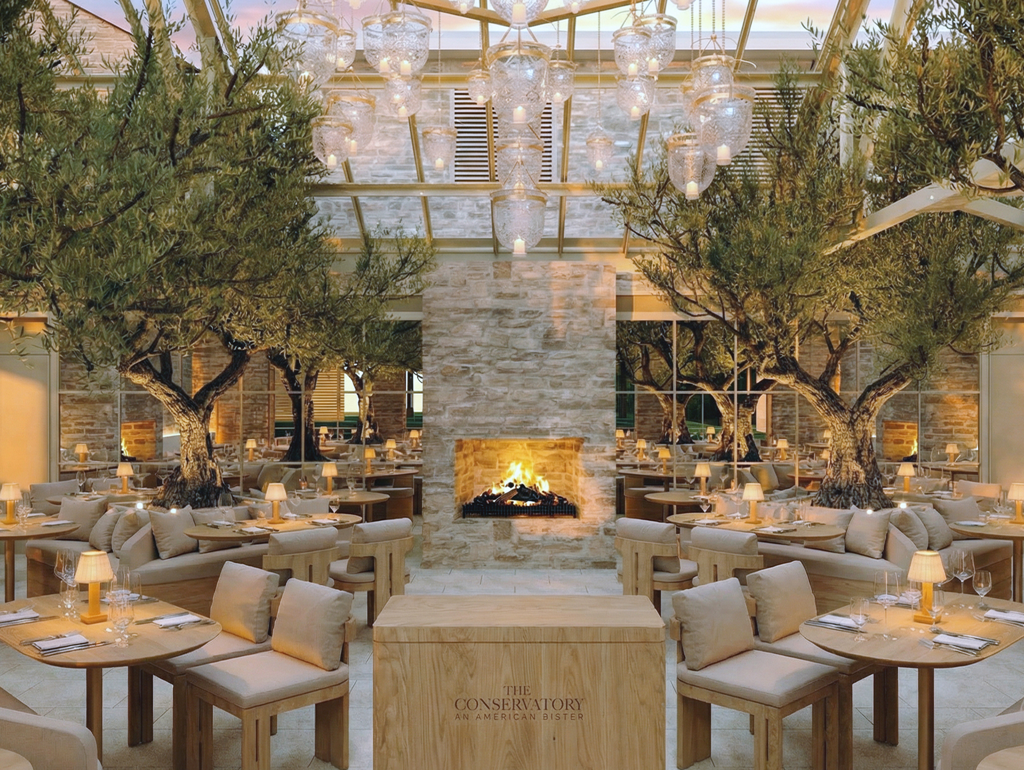 RH Aynhoe Conservatory Restaurant